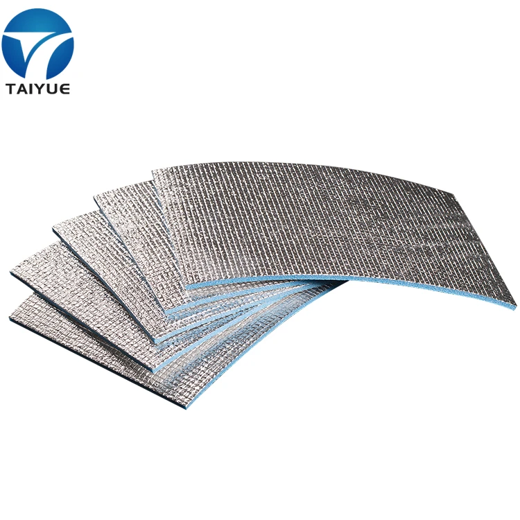 Огнестойкий отражающий изоляционный материал из алюминиевой фольги с подкладкой из майлара