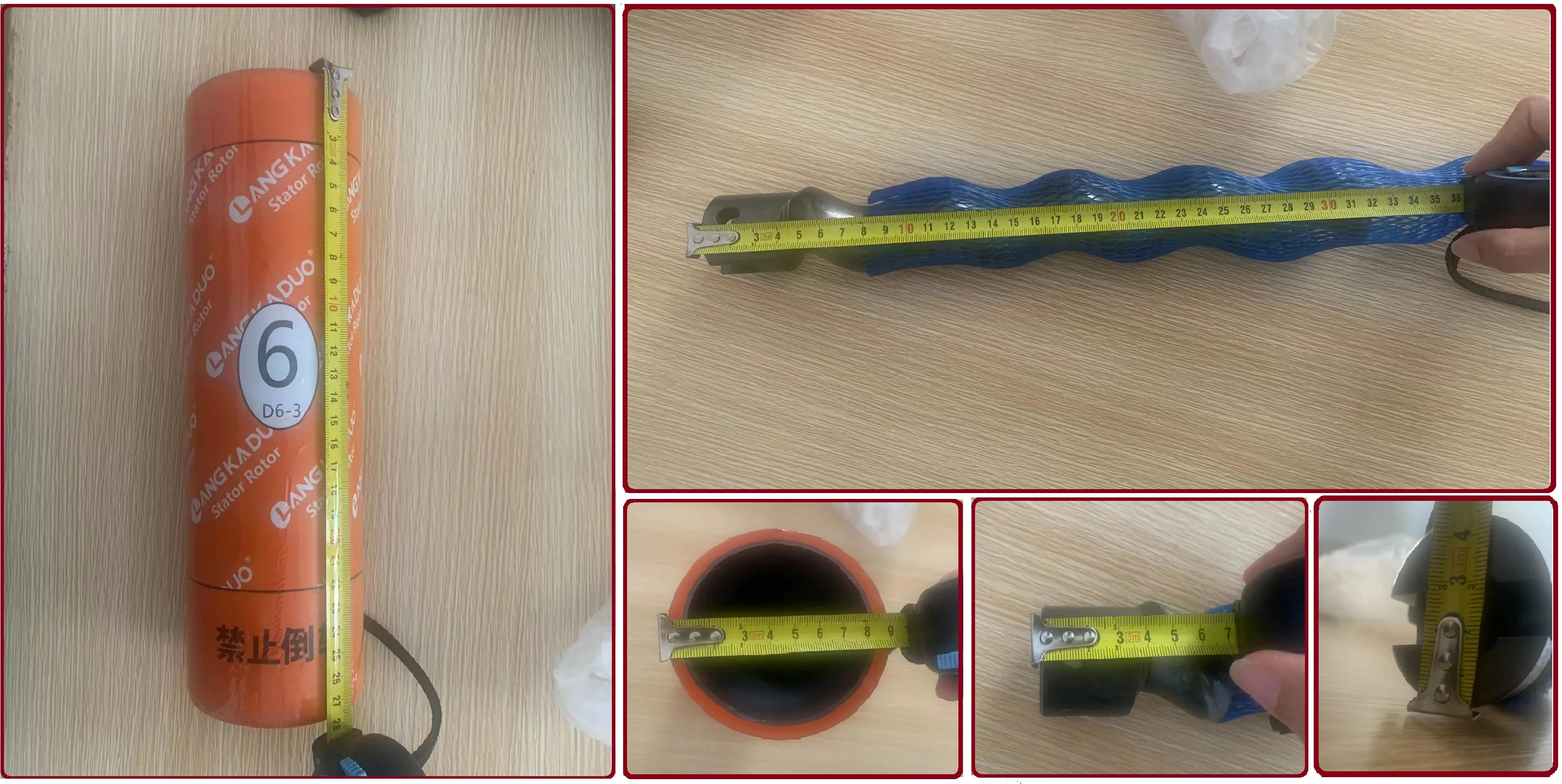 New D6-3 D7-2.5 D8-2 Stator and Rotor Screw Pump Injector Pump Rotor Head for Cement Wall Plastering Machine 1-Year Warranty