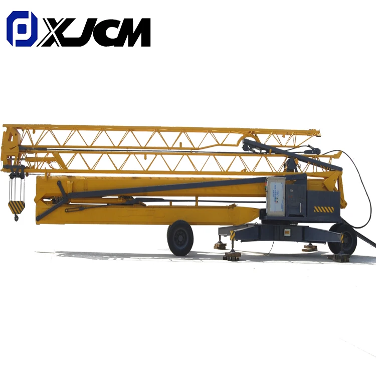 2 Ton Building Fast Erecting Small Tower Crane Provided XJCM Jiangsu Construction Works Bearing China Yellow 3 Years 25M 3.7m
