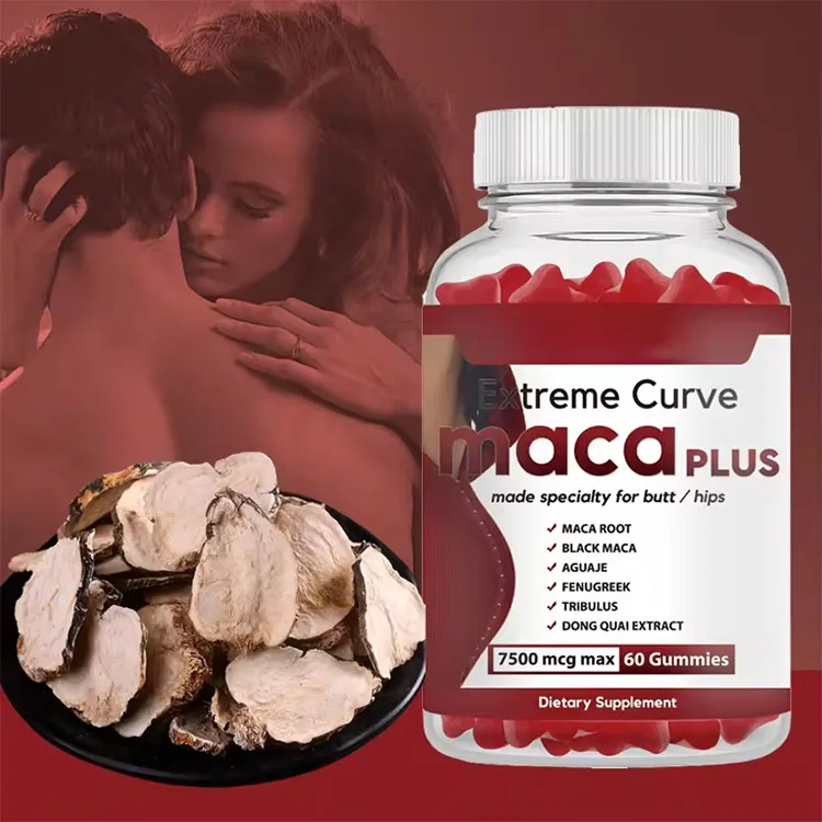 Oem частная марка женские омики для возбуждения бустер либидо ashwagandha maca plus gummies мужчин и женщин