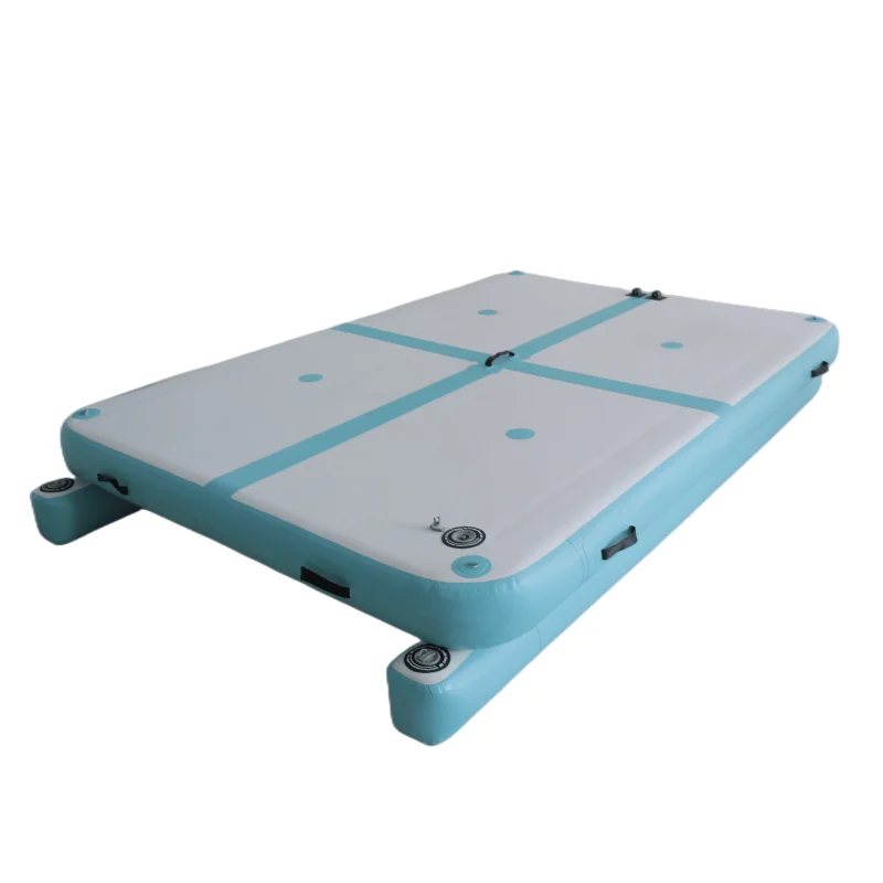 Water inflatable fishing platform fishing floating platform equipped with electric motor high stability