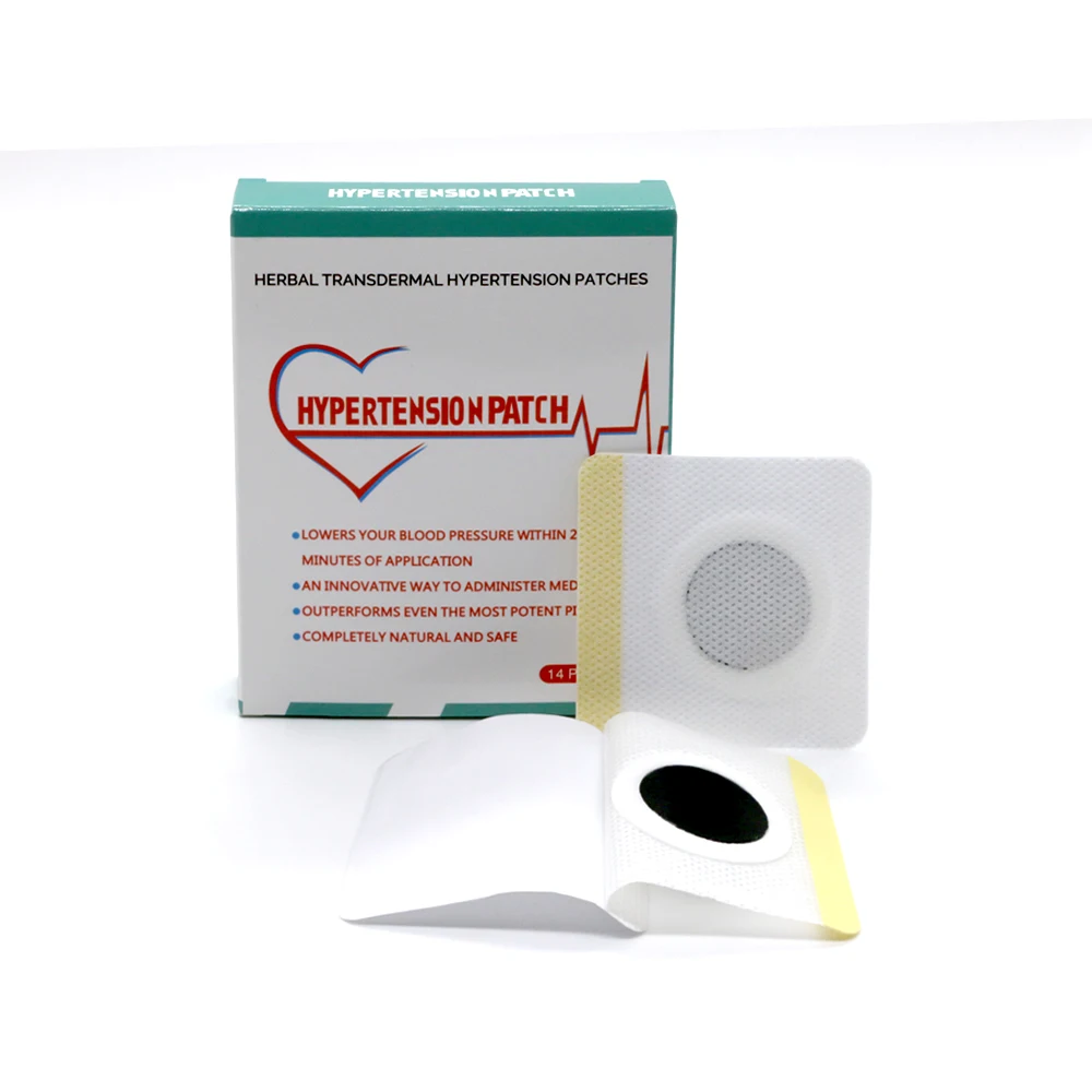 Hot Selling Hypertension Patch Natural Ingredients Control Blood Pressure Levers Normal