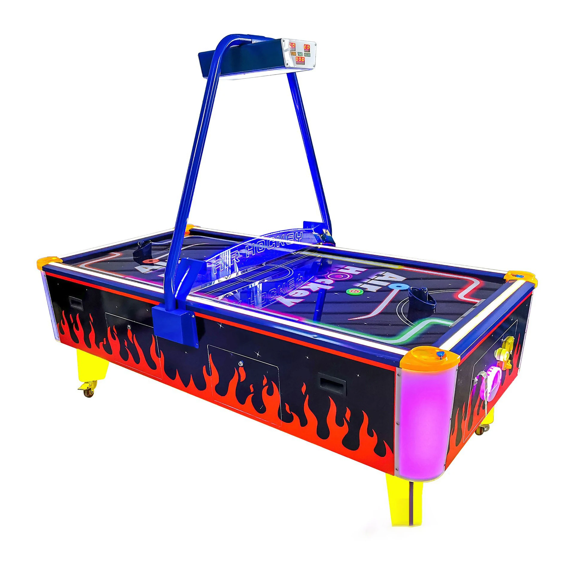 Factory Direct Sales Large Game City Amusement Park Air Hockey Table Arcade Game Machine Coin Operated Air Hockey Table