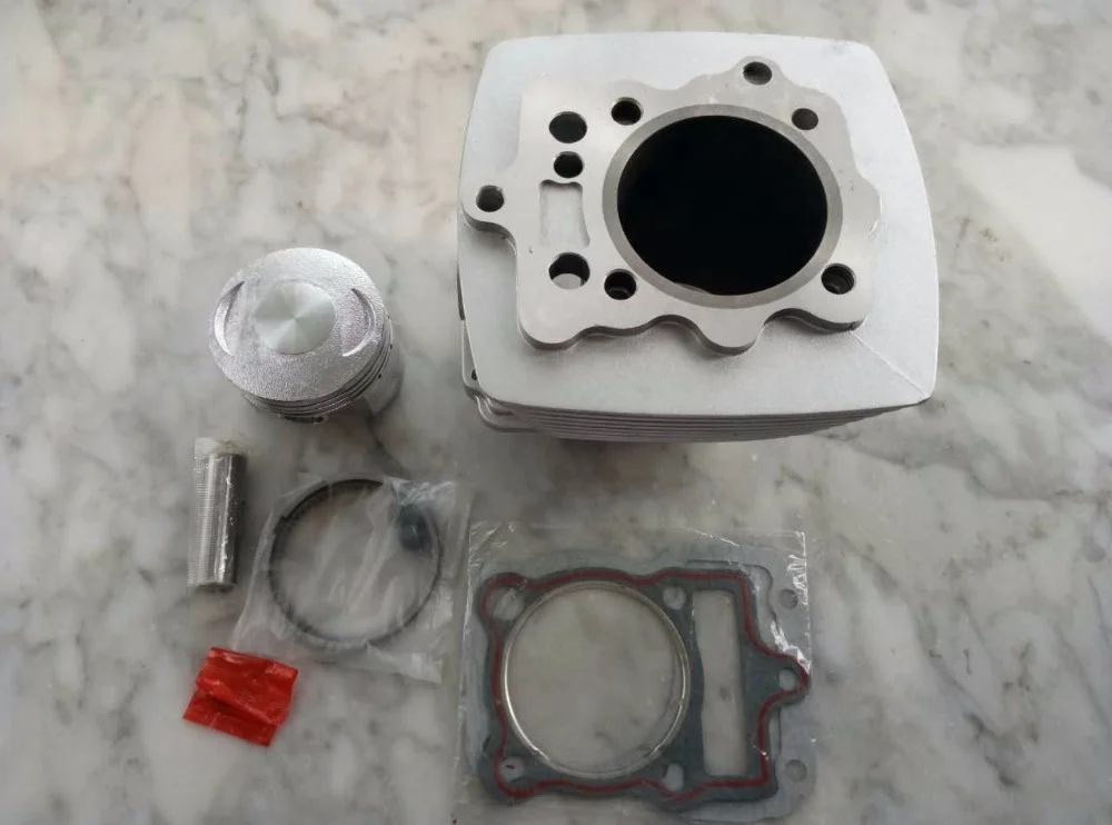 
Air Cooling Cooled ZONGSHEN 67MM CG250 250CM3 Motorcycle Cylinder Kits With Piston And 16MM Pin 