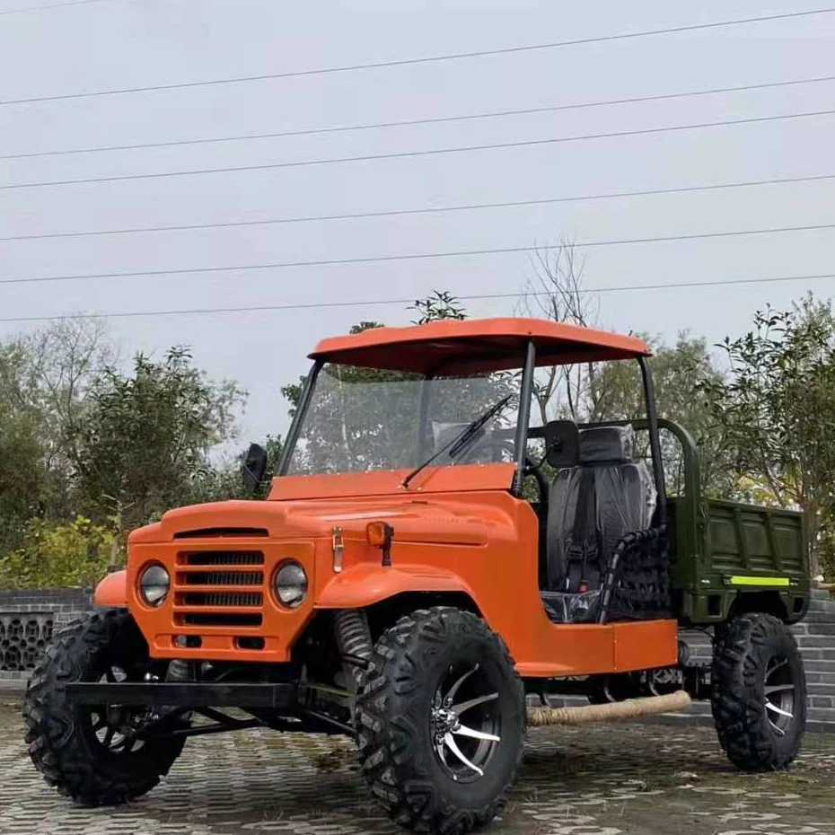  350cc взрослых четырёхколёсный вагончик с Двухместный внедорожный вездеход ATV грузовой