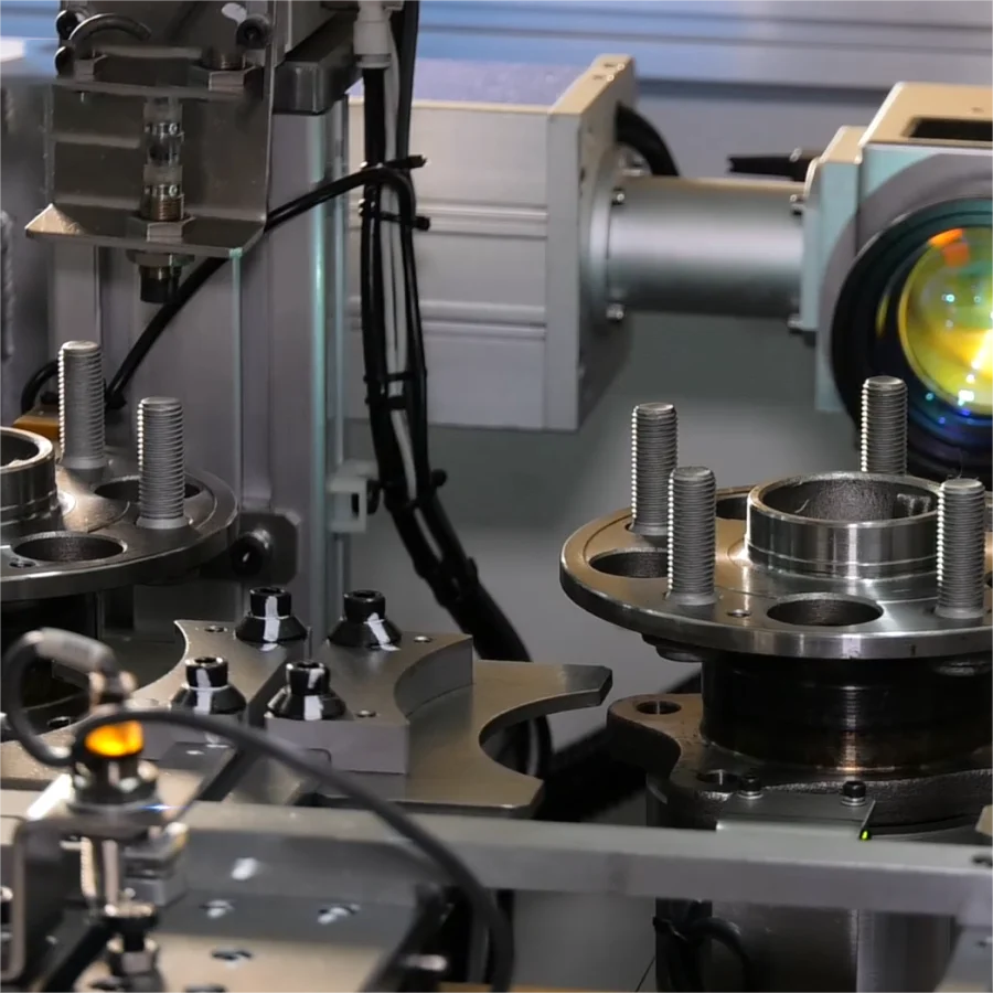 Semi-Automatic Hub Bearing Unit Assembly Line/End Spline Rotary Rolling Machine/Car Wheel Hub Ball Bearing Making Machine