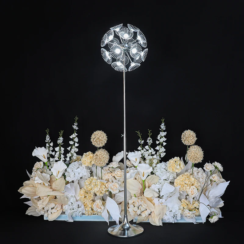 Hot selling adjustable dandelion floor lamp wedding stage decoration party atmosphere decoration props