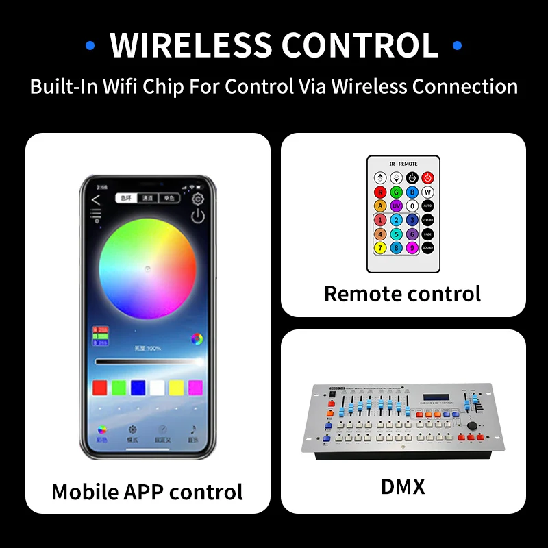 IP65 Wireless Battery Pixel Guide Tube 360 Pixel Tube Outdoor DJ Stage Light Party Neon Tube