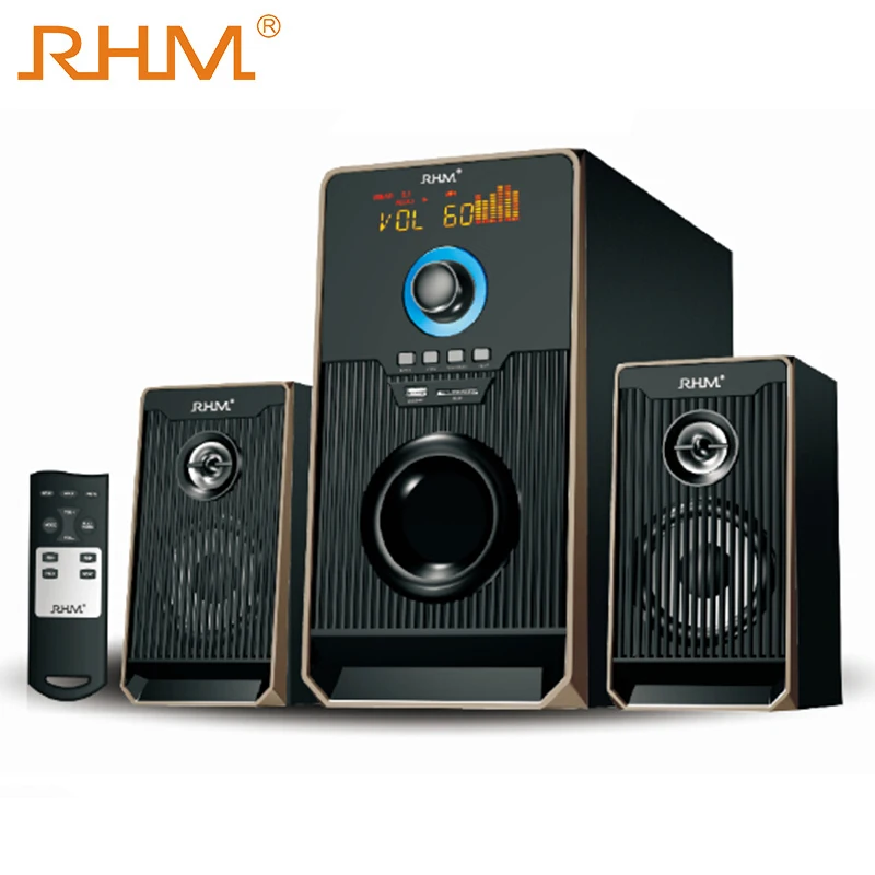  Громкоговоритель RHM 5 1 с объемными басами мультимедийный динамик для домашнего кинотеатра