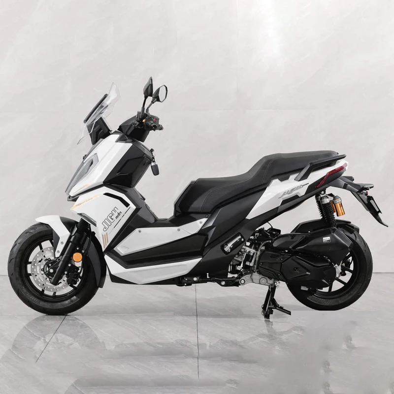 High Quality 150cc 250cc Street Sports Scooter Customizable New Design Model JIHU Water-Cooled Engine Off-Road Motorcycle
