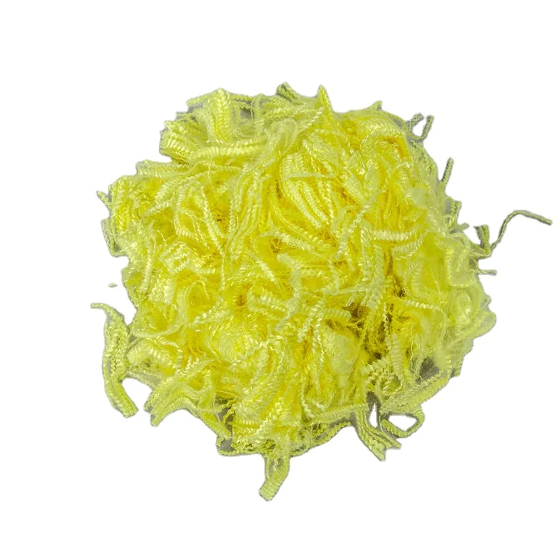 Top Quality High Strength 1.5D 51mm 76mm Dope Dyed Para aramid Staple Fiber for Spinning