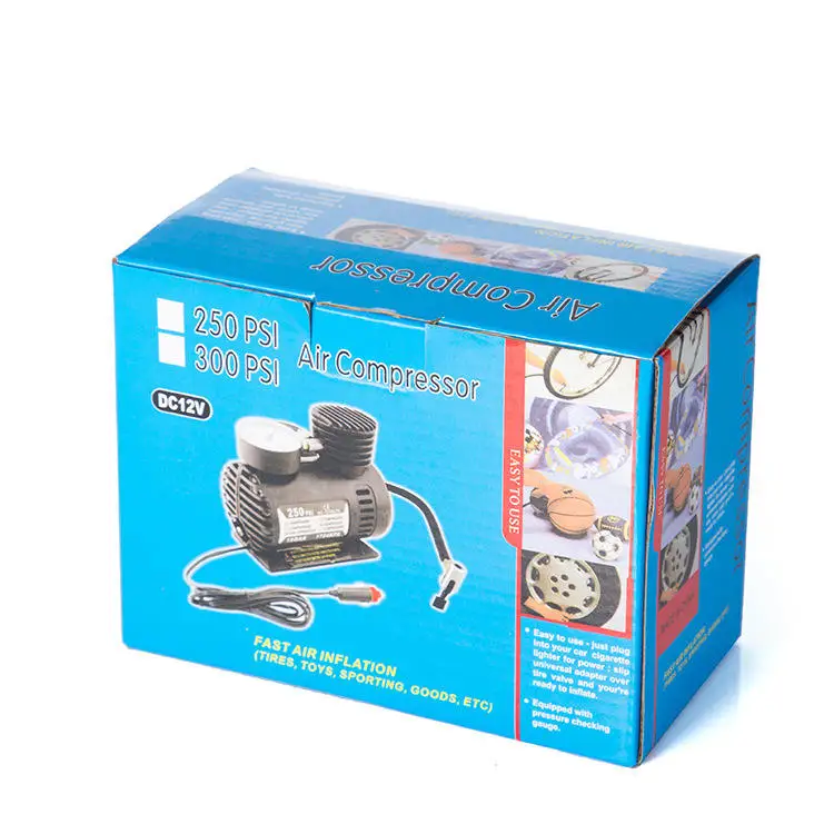 Spot low price air compressor pump Portable mini high pressure Tire inflator 12v dc for car Motorcycle