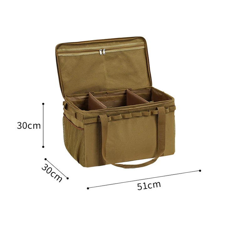 Multi-functional Water Resistant Foldable Camping Hiking Gear Bag Outdoor Camping Storage Organizer for Travelling