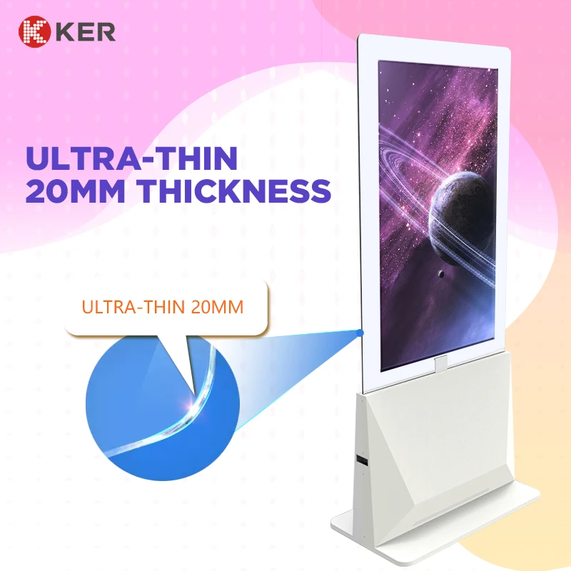 43 Inch Dual Side Stand Floor Android Digital Signage Media Player Advertising Player