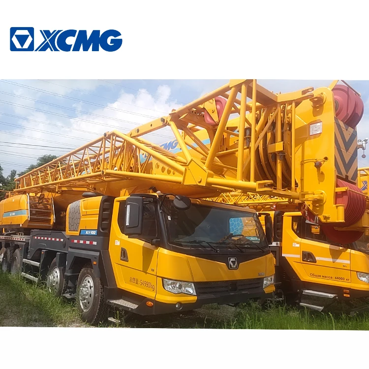XCMG официальный подержанный кран 100 t XCT100 Подержанный тонный Автокран для продажи