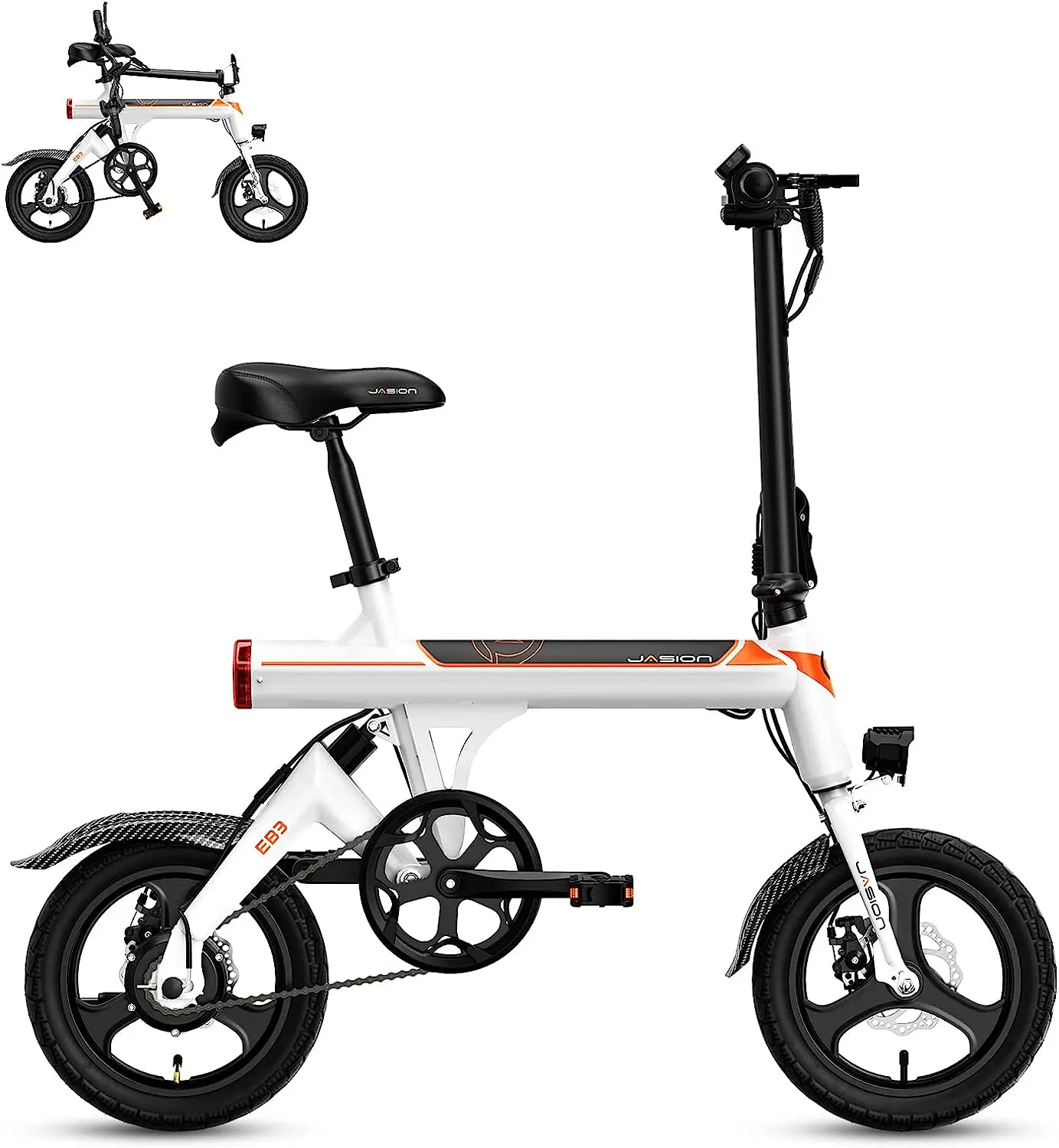 BLJ Electric Bike for Adults 21mph , 350W Brushless Motor, 36V 7.5Ah Battery, Center Suspension 3 Levels Assist