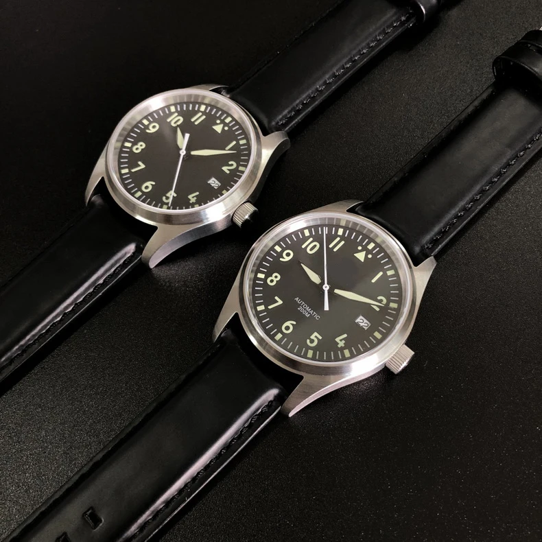 Мужские Винтажные сапфировые роскошные часы Super Diver Bgw9 светящиеся Nh35 автоматические для дайвинга без