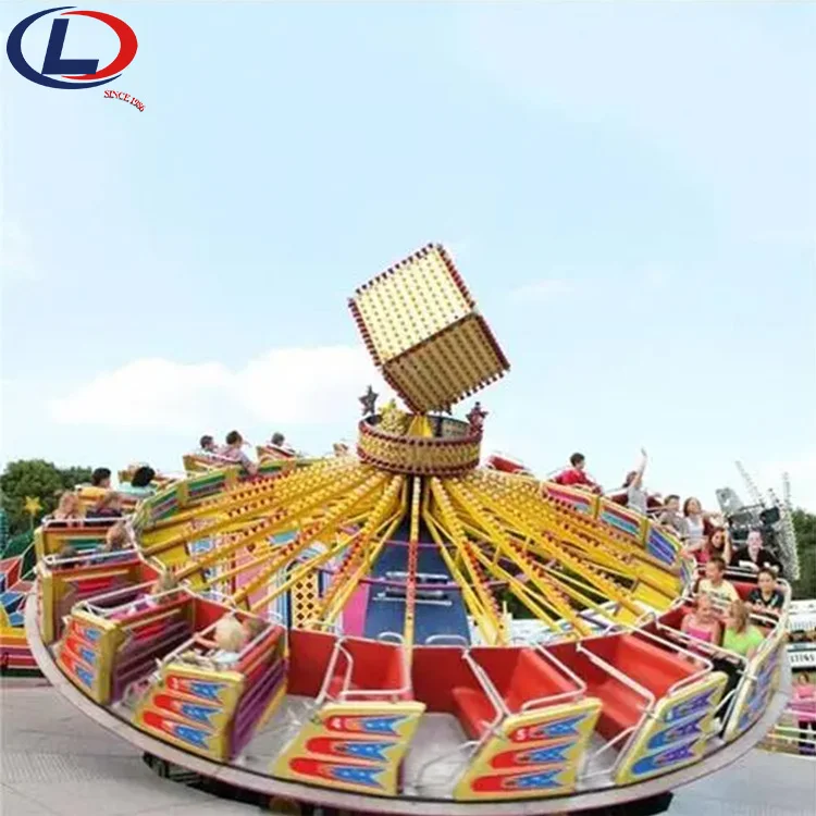 Funfair Carnival Attraction Amusement Park Rides Equipment Swing Dancing Flying Turntable Ballerina Rides