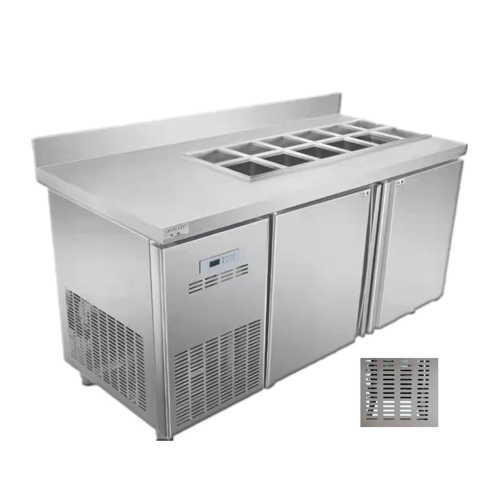 New Type congelateur commercial slotting refrigerators & freezers dual temperature refrigerator stainless for household