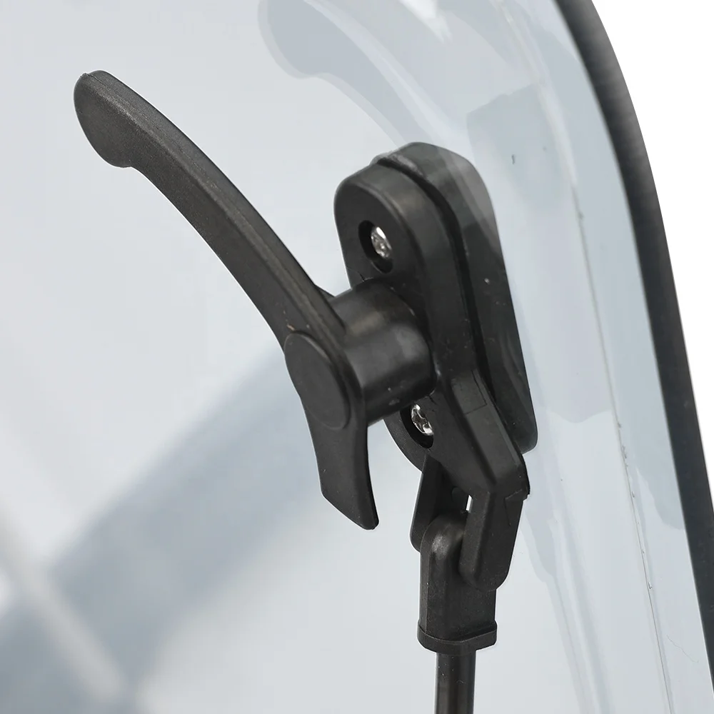 RV Camper Trailer Skylight Roof Windows for Replacement, Acrylic RV Windows with LED Light