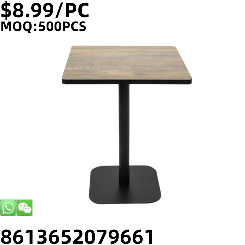 TSF Modern Style Dining Outdoor Restaurant White Folding Table