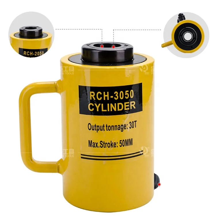 
RCH-3050 center hole hydraulic jack china hydraulic jack hydraulic horizontal jack 
