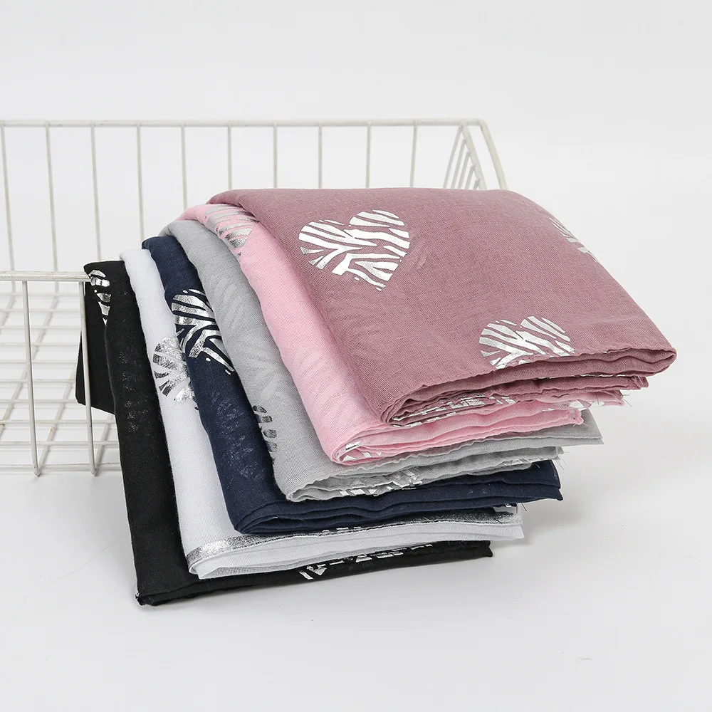 Роскошный мусульманский серебряный шарф ZANDY ODM Schal Luxus