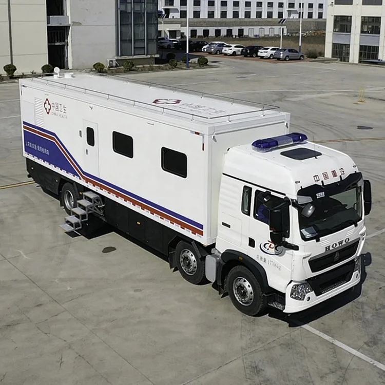  Remote areas mobile on-site laboratory exhaust system
