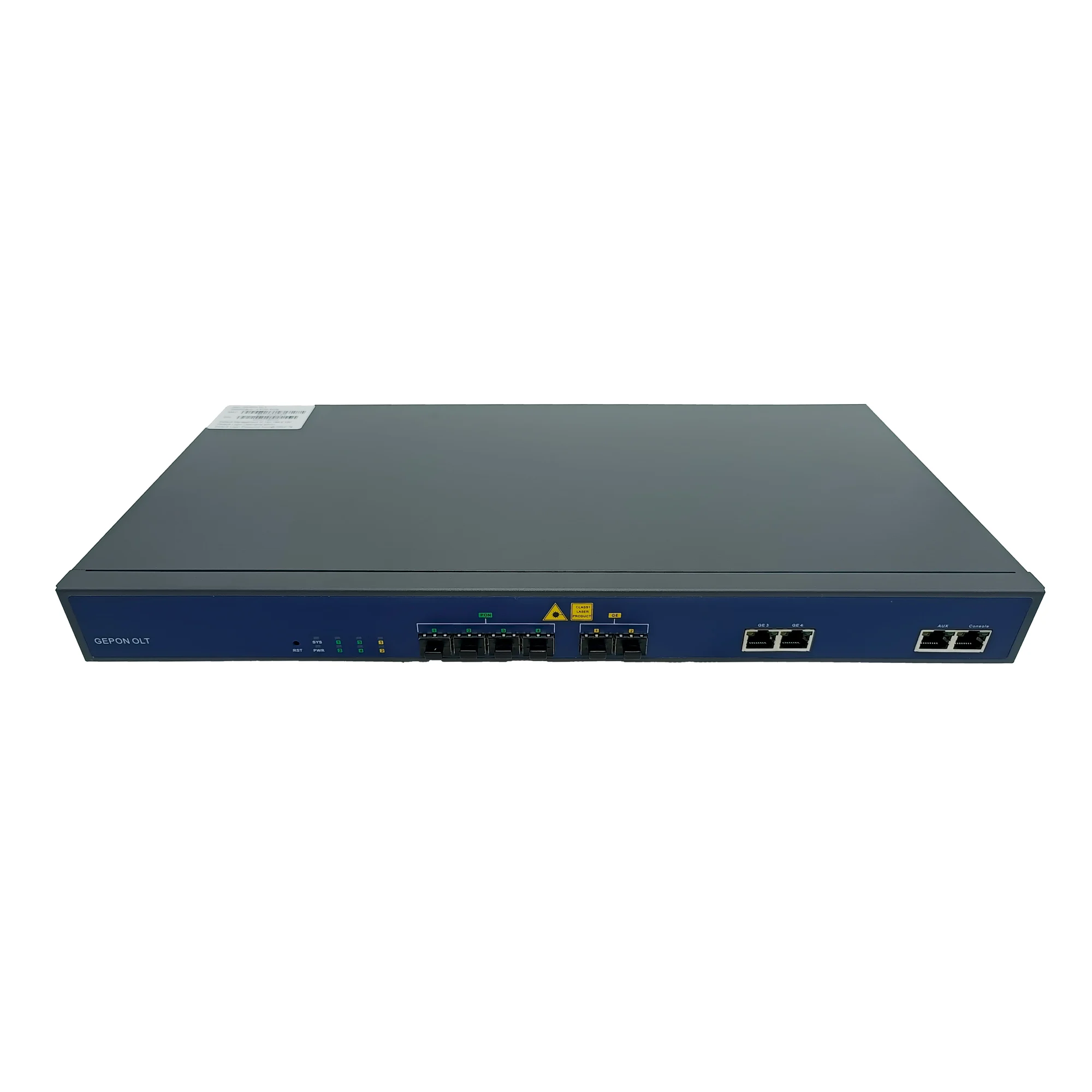 Сетевое и коммуникационное оборудование 4 порта Gigabit OLT 1000M волоконно-оптический преобразователь Rj45 волоконно-оптический OLT Черный Авто OEM