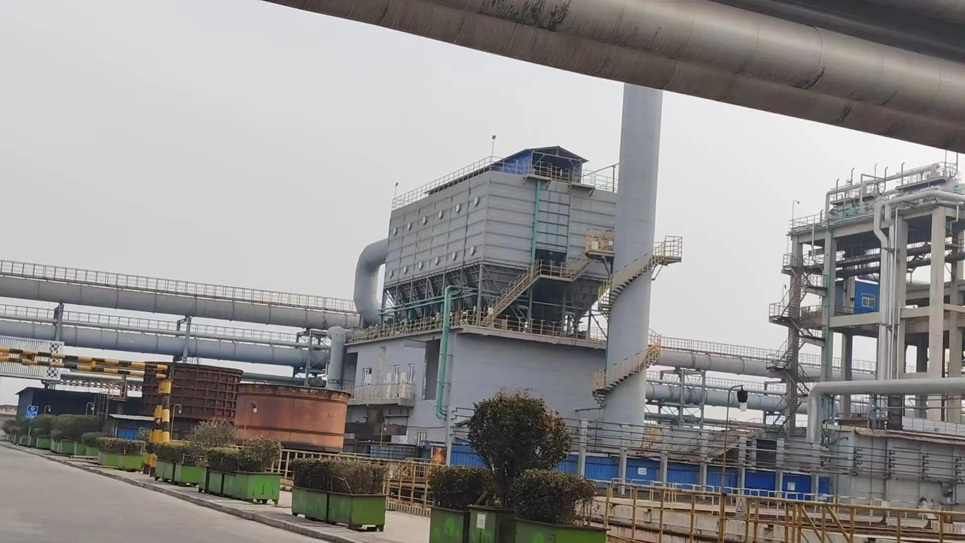 New Steel Plant Pulse Jet Industrial Dust Collector Large Air Volume Bag Dust Collector for Manufacturing Industries