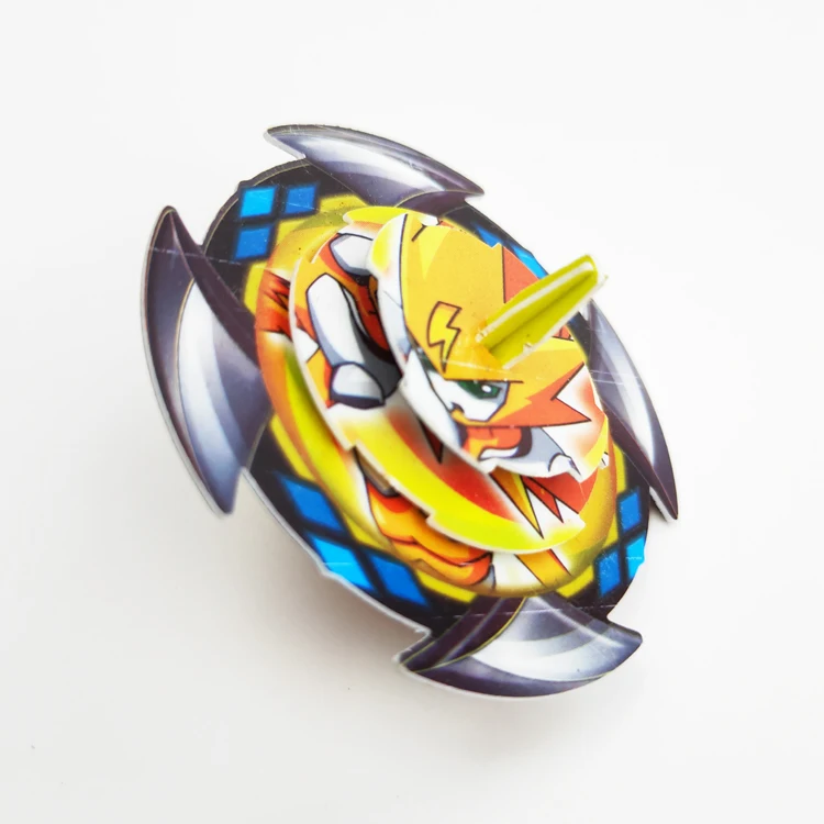 Wholesale customized mini size  popular PP PS plastic children 3d lenticular spinning top jigsaw puzzle for promotion gifts