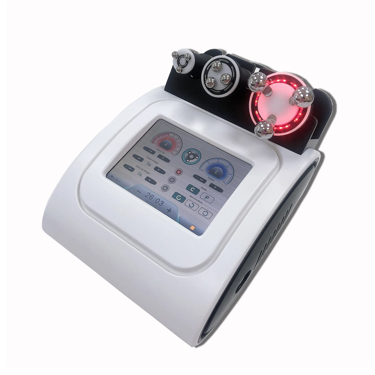 Newest 360 Rotating Radio Frequency Machine Face Body Slimming RF Equipment