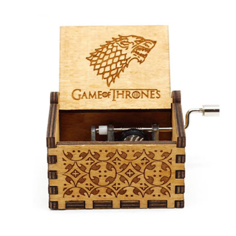 New Style Spirited Away BTS Wooden Cajas Musicales Music Box