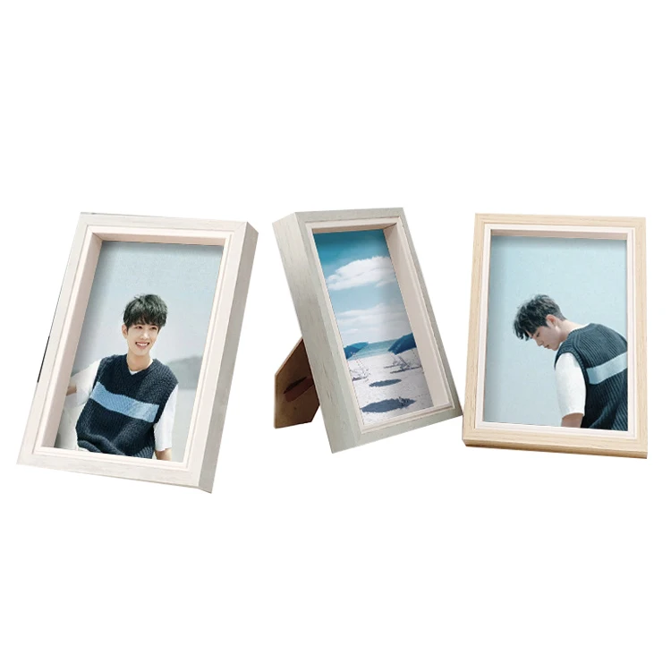
Newest Custom European Simple Style for Bedroom Living room Wedding 3D Display Shadow Box Photo Frame Schattenboxen Ramka cie 