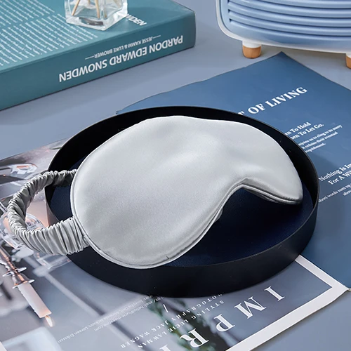 Taihu Snow Custom 19Mm Anti Wrinkle Mulberry Big Silk Sleep Eye Mask Filler With Sleeping