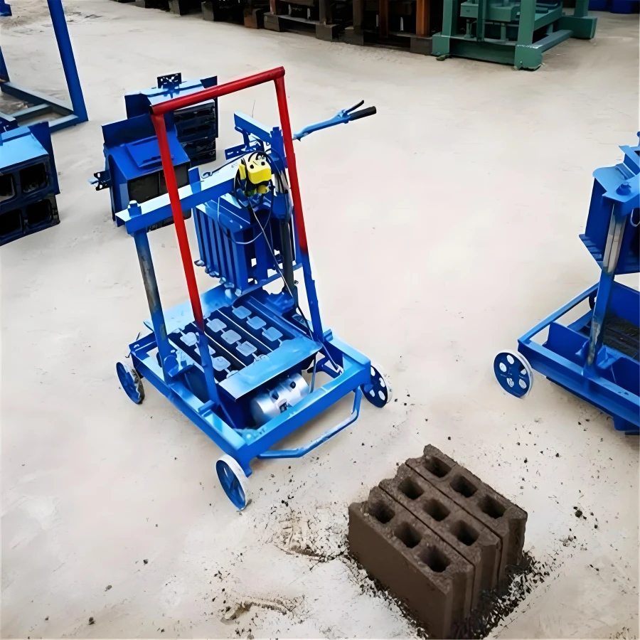 qtj4-40 cement brick making machine on sale price list of concrete hollow block making machine