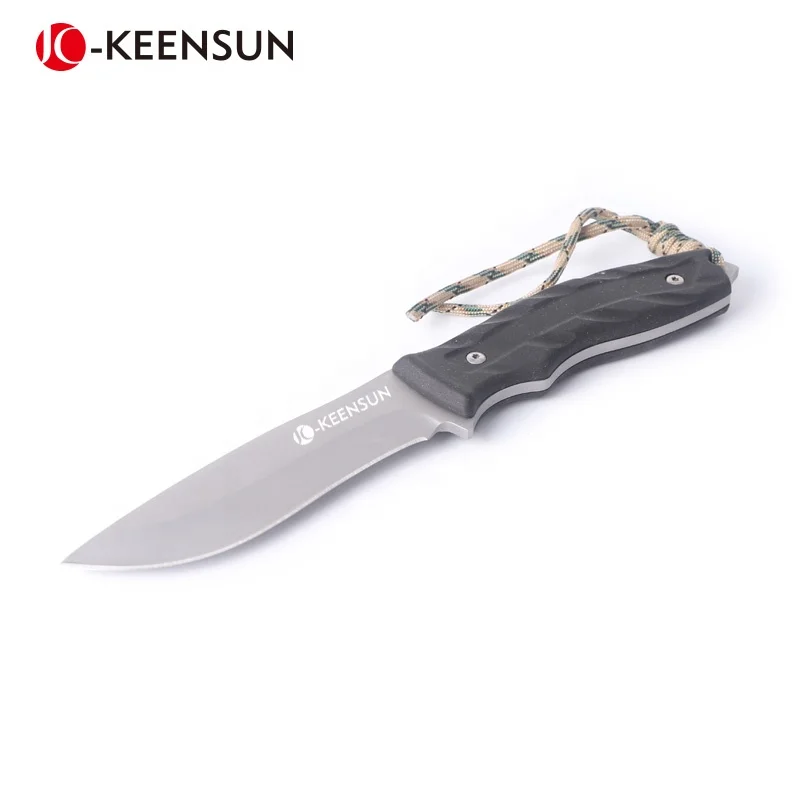 Охотничий нож Keensun D0606 с фиксированным лезвием из нержавеющей стали для выживания