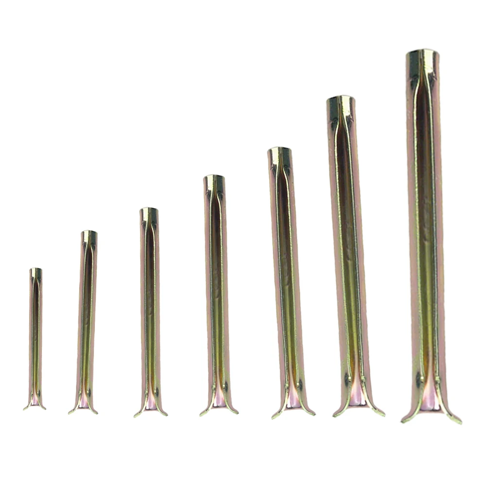 Quick knock in sleeve nail Anchor Yellow-Zinc Plated express nail anchor fastener swell Pin Anchor used for fixing
