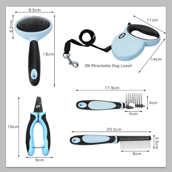 Профессиональный комплект для ухода за собаками оптом (5