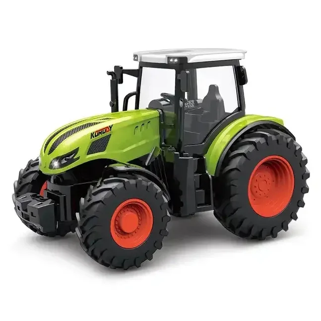 Rc трактор фермерские игрушки 1/24 игрушка с дистанционным управлением сельскохозяйственный
