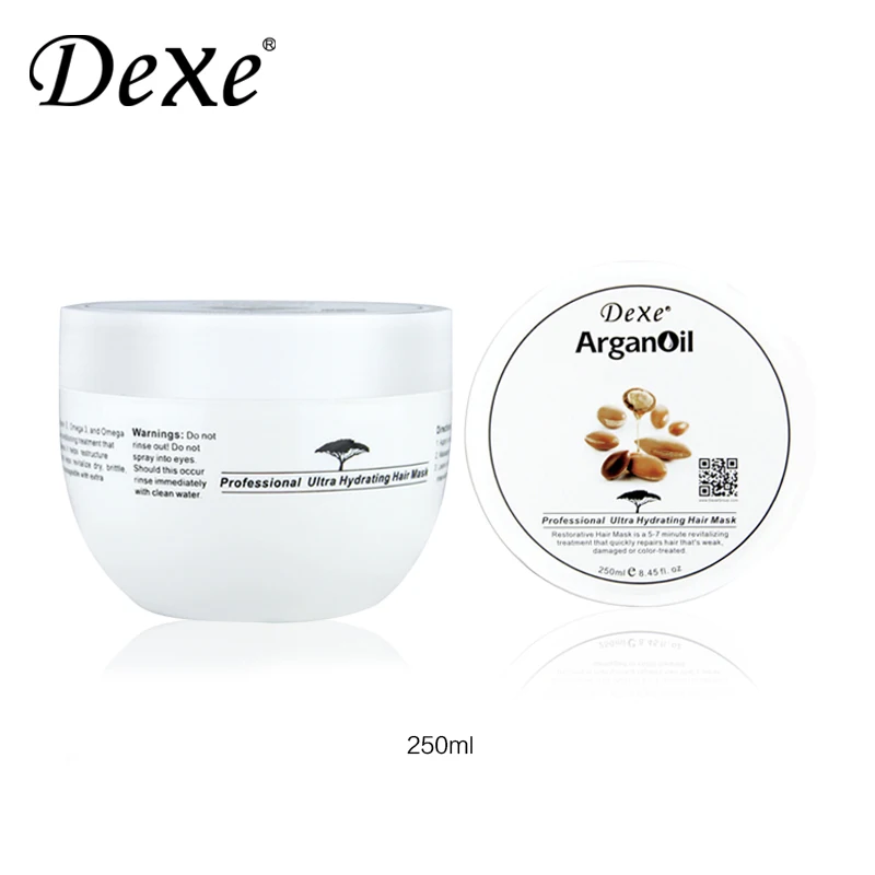 DEXE Natural Organic Argan Oil Moisturizing Hair Mask 250G