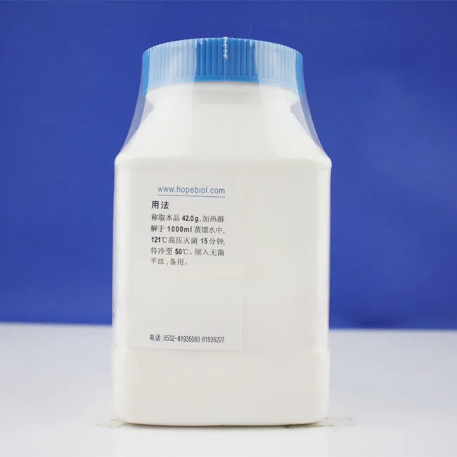 Mueller-Hinton Agar For microbe Antimicrobial Susceptibility Test 250g per Bottle