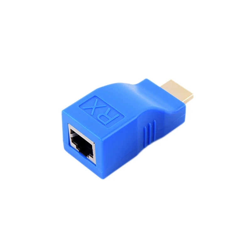 4K1080P HDMI-compatible Extender Extension Up to 30m Over RJ45 CAT5e Cat6 Network Ethernet LAN for HDTV HDPC DVD PS3 STB