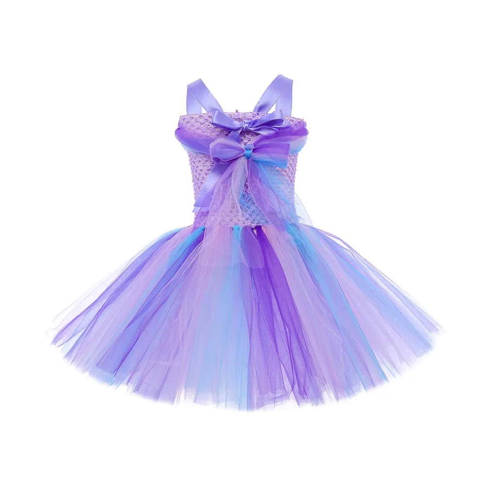 TV Movie Cartoon Party Dress Girl Princess Mermaid/Mermaids Halloween Party Cosplay Costume