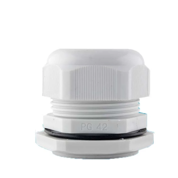 High Performing Cable Gland Waterproof IP68 Plastic Nylon Elongated PG Thread Strain Relief Cable Gland