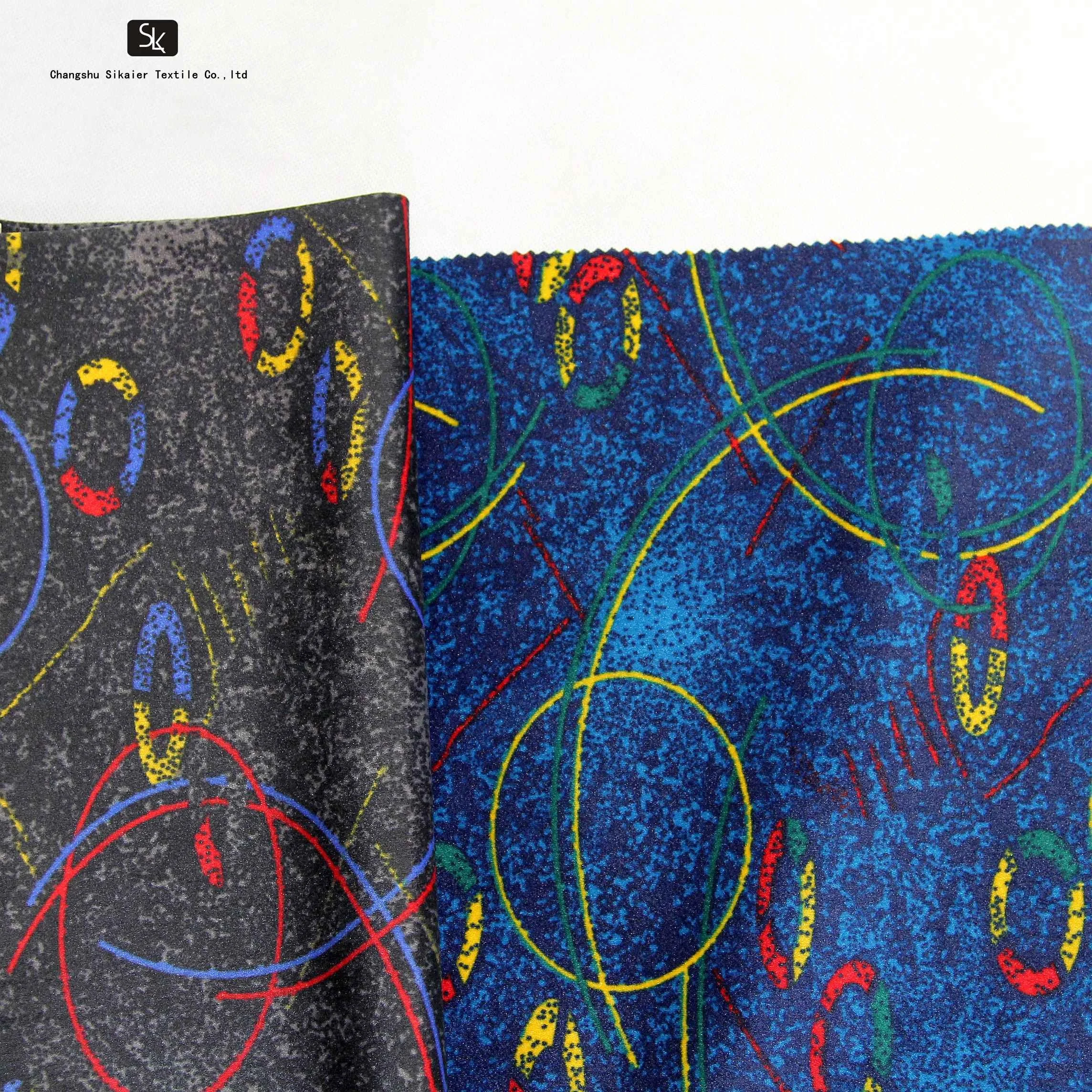 Factory Cheap Price New Print Design Bus Fabric with Foam for Car Seat/Bus Seat