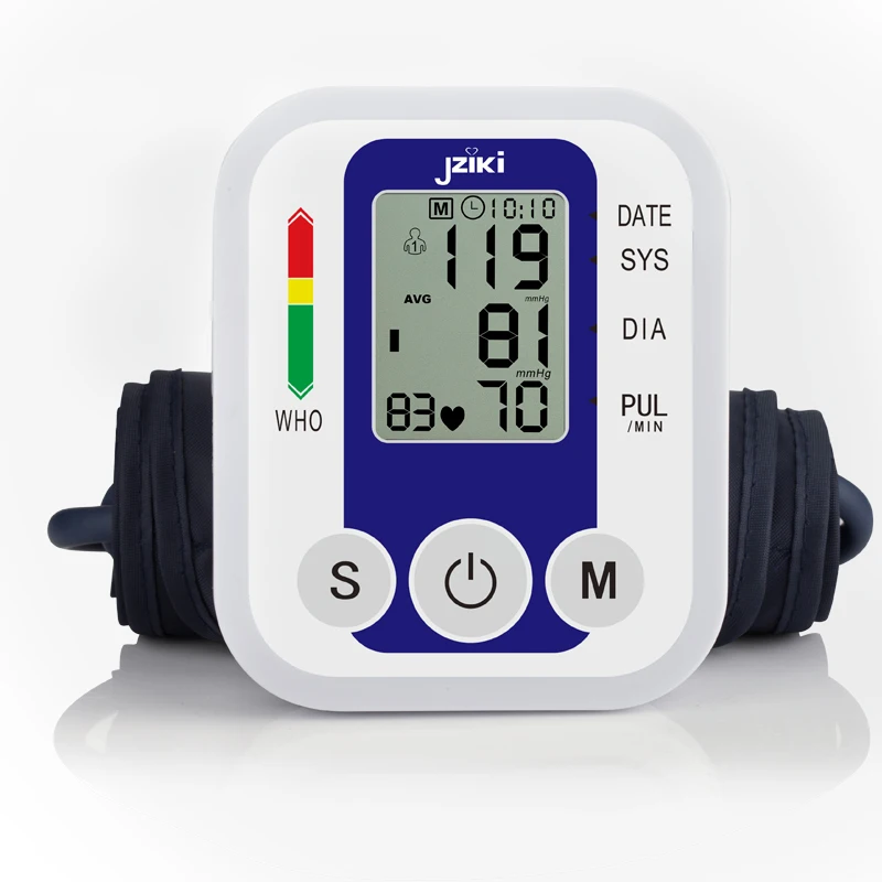 Best selling 50000pcs stock Automatic Electronic arm blood pressure monitor tensiometro