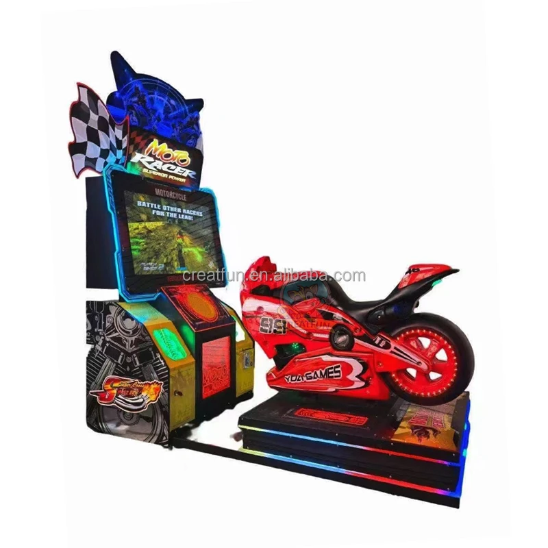 Manufacture Amusement Park 2 Players Simulator Racing Car Arcade Game Machine For Kid