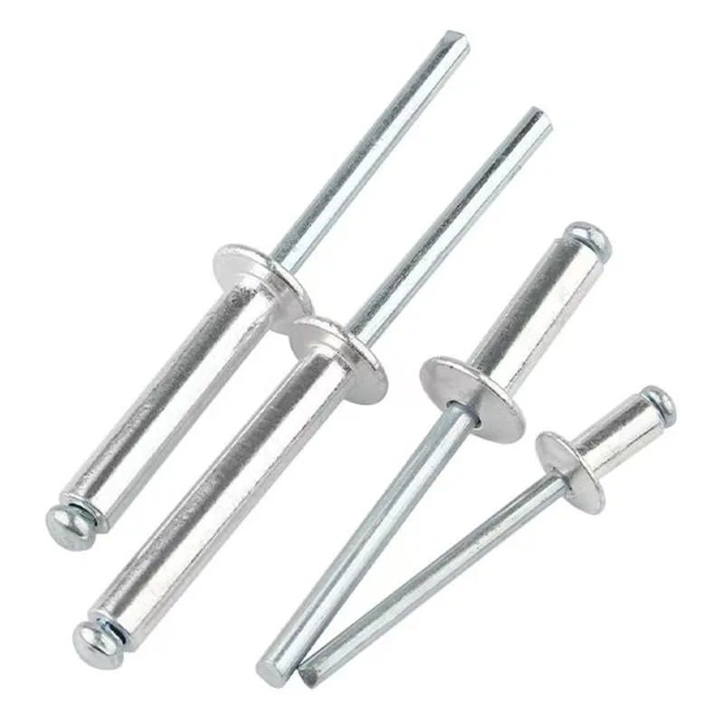 GB12618 Blind rivet Pop rivets stainless steel material plus steel material  zinc plated various sizes and lengths high quality