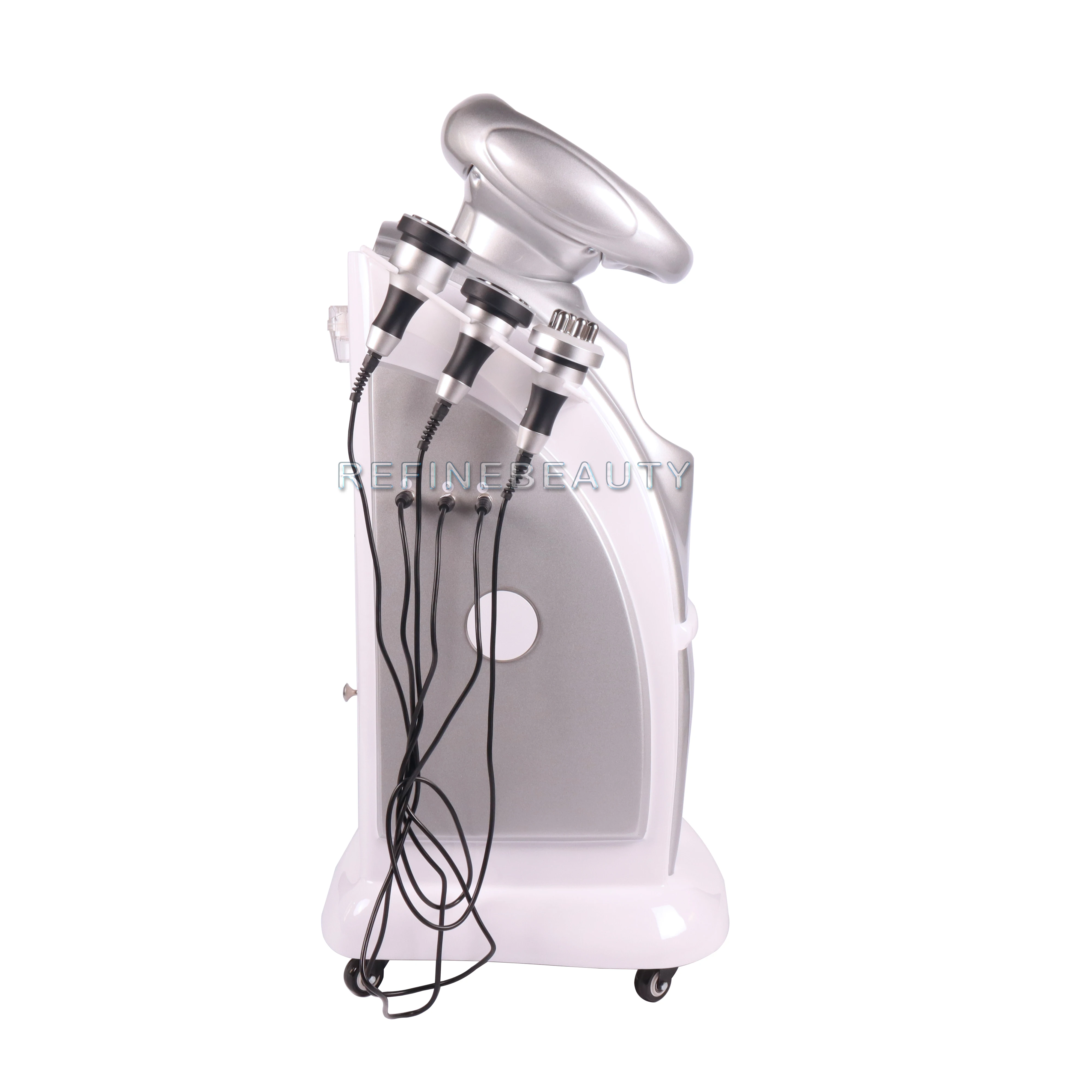
2021 Factory price 7 in 1 body 80k cavitation tight skin slimming massager management vacuum massage rf beauty machine 